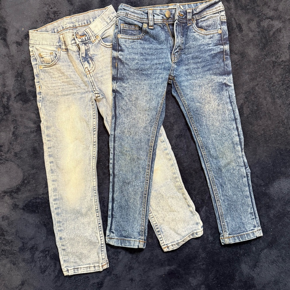 Kids’ Jeans Bundle (2 Pairs) – Light & Dark Wash